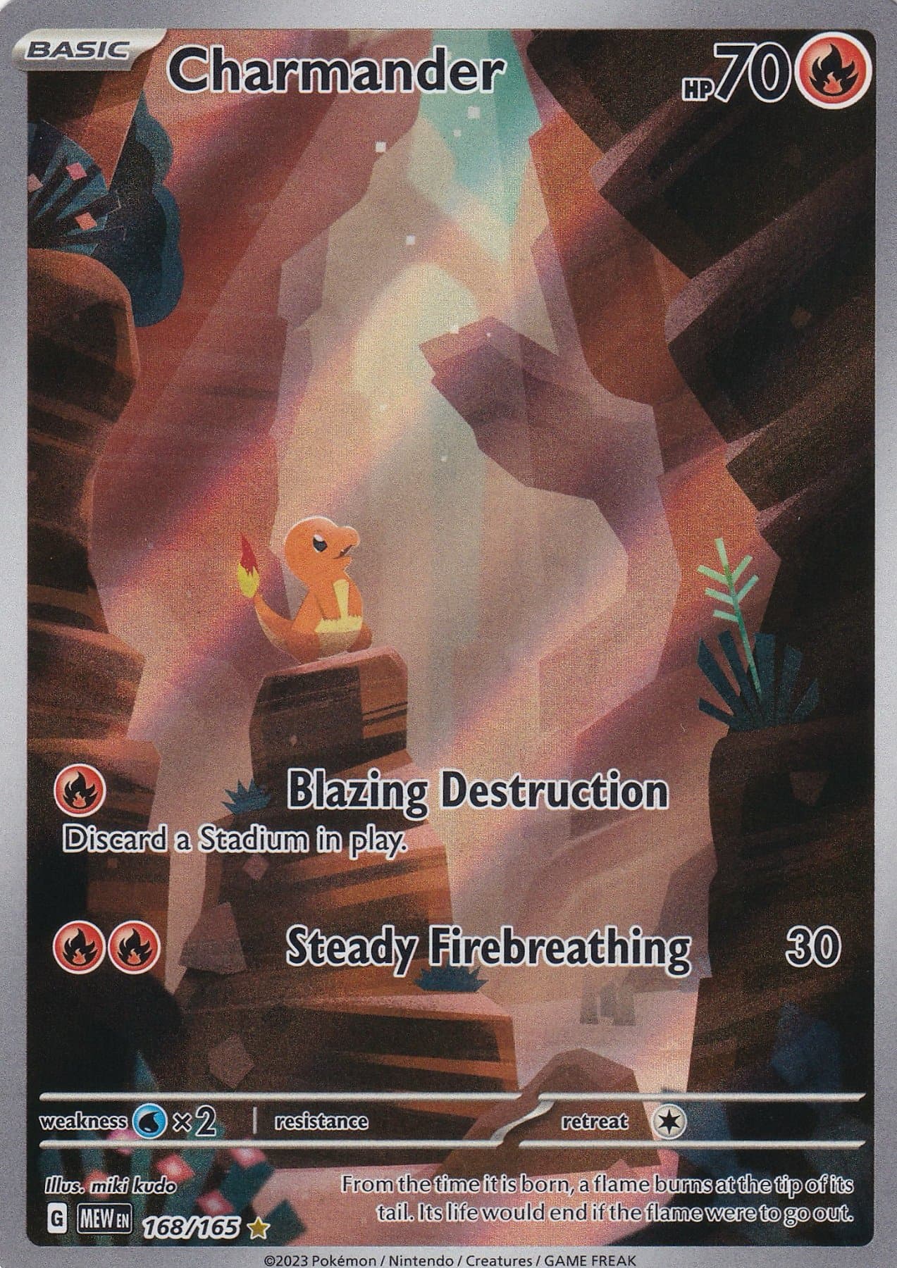 Charmander Pokémon card